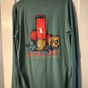 Local Boy Outfitters Green Long Sleeve Tee